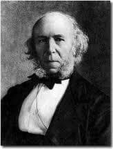 Retrato de Herbert Spencer