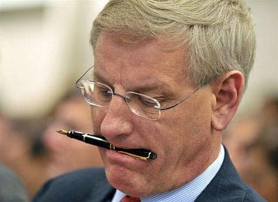 Retrato de Carl Bildt