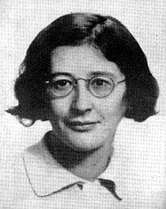 Retrato de Simone Weil