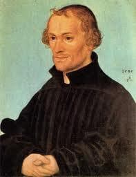 Retrato de Philipp Melanchthon