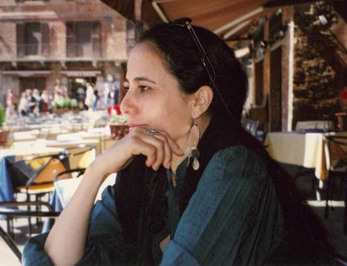 Retrato de Mounira Khemir