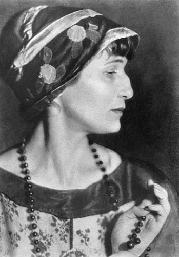 Retrato de Anna Akhmatova