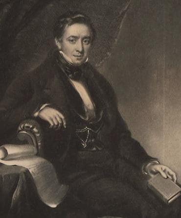 Retrato de Thomas Noon Talfourd