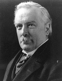Retrato de David Lloyd George