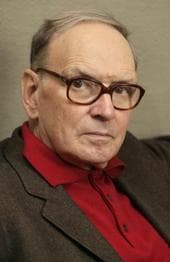 Retrato de Ennio Morricone