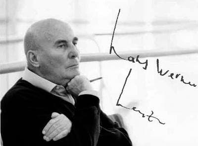 Retrato de Hans Werner Henze