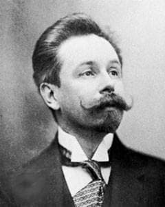 Retrato de Aleksandr Nikolayevich Scriabin