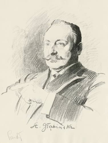 Retrato de Stanisław Głąbiński
