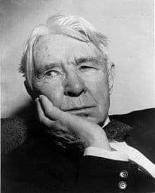 Retrato de Carl Sandburg