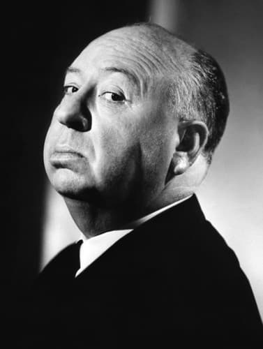 Retrato de Alfred Hitchcock