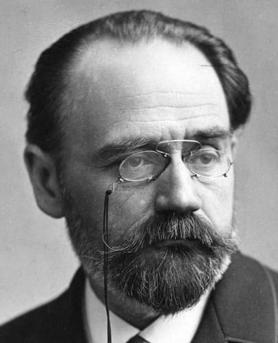 Retrato de Émile Zola