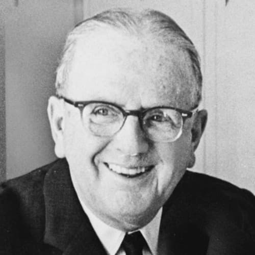 Retrato de Norman Vincent Peale