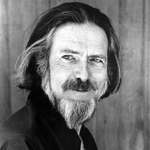 Retrato de Alan Watts