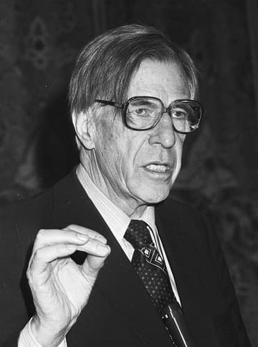 Retrato de John Kenneth Galbraith