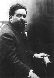Retrato de Isaac Albéniz
