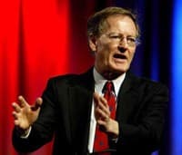 Retrato de George Gilder