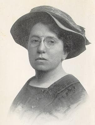 Retrato de Emma Goldman