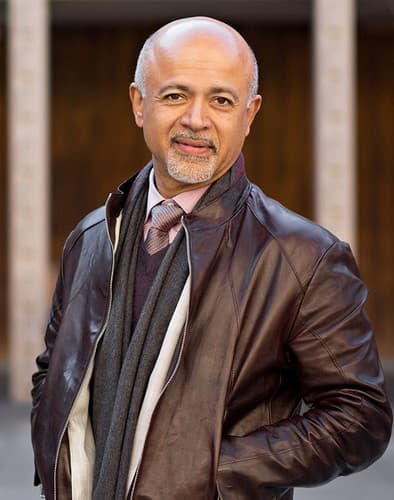 Retrato de Abraham Verghese