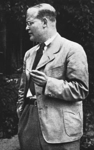 Retrato de Dietrich Bonhoeffer