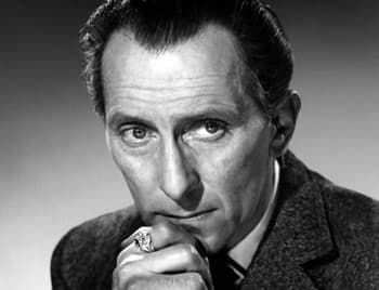 Retrato de Peter Cushing