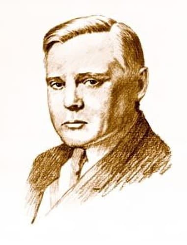 Retrato de Herbert Asbury