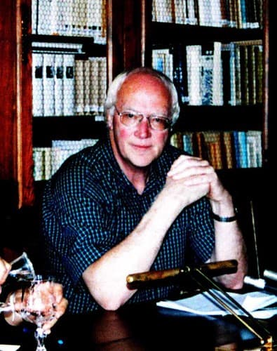 Retrato de Hans Manfred Bock