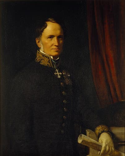 Retrato de Just Mathias Thiele