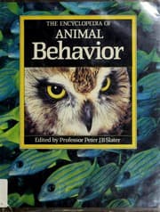 Tapa de Encyclopedia of animal behavior