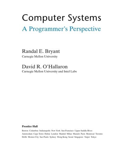 Tapa de Computer systems