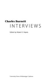 Tapa de Charles Burnett