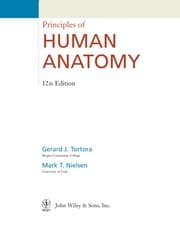 Tapa de Principles of human anatomy