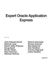 Tapa de Expert Oracle application express