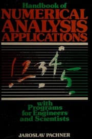 Tapa de Handbook of numerical analysis applications