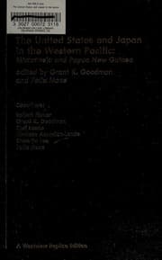 Tapa de The United States and Japan in the western Pacific