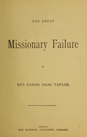 Tapa de The Great Missionary Failure