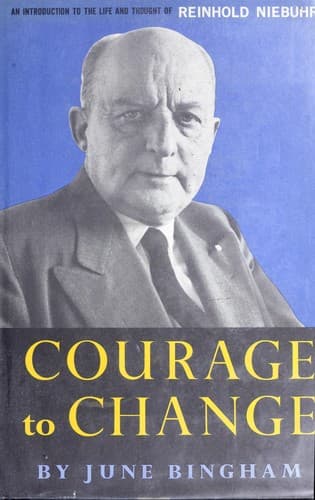 Tapa de Courage to change