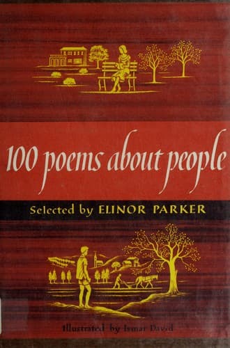 Tapa de 100 poems about people