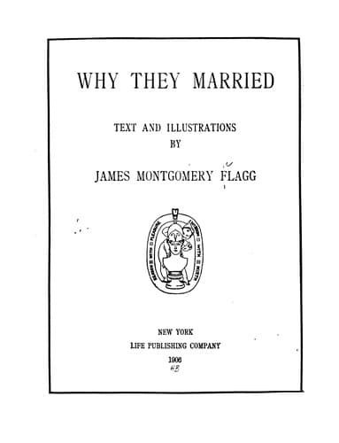 Tapa de Why they married