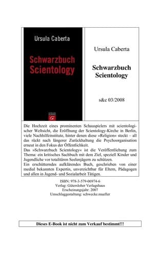Tapa de Schwarzbuch Scientology