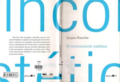 Tapa de O inconsciente este tico