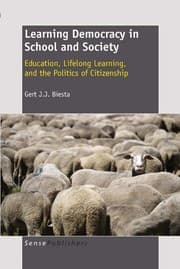 Tapa de Learning democracy in school and society