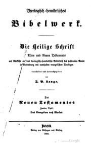 Tapa de Theologisch-homiletisches Bibelwerk