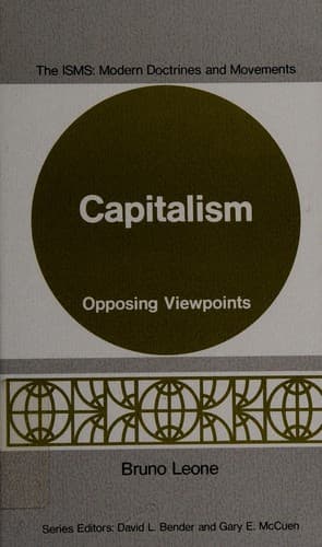 Tapa de Capitalism, opposing viewpoints