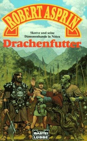 Tapa de Drachenfutter. Fantasy- Roman