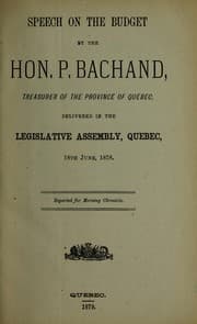 Tapa de Speech on the budget delivered in 1878, reported for Morning Chronicle
