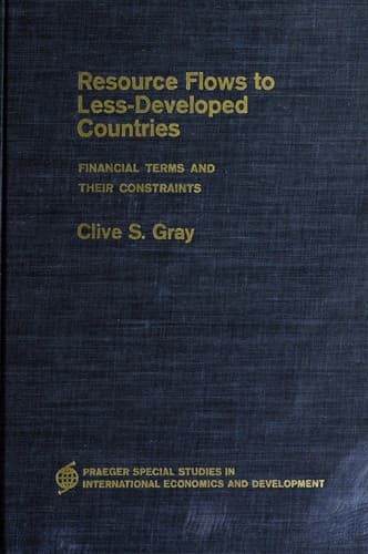 Tapa de Resource flows to less-developed countries