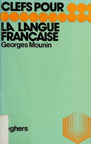 Tapa de La langue française