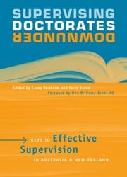 Tapa de Supervising doctorates downunder