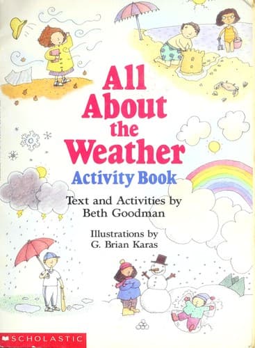 Tapa de All About the Weather Activity Book