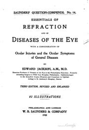 Tapa de Essentials of refraction and of diseases of the eye
